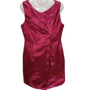 C Luce Magenta Pink Sleeveless Cocktail Dress